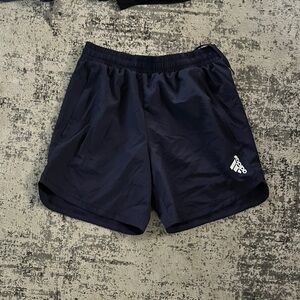 Adidas Men's Dark Blue Athletic Shorts